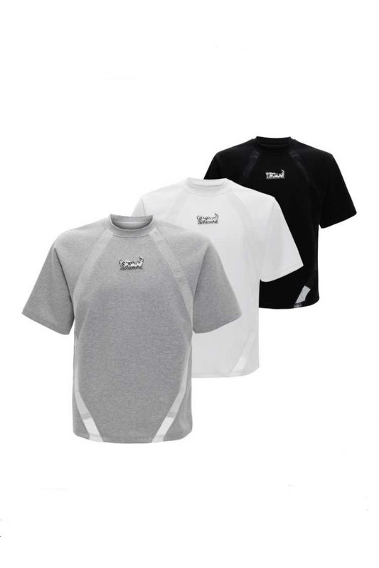 Cutout Panel Air Layer Tee