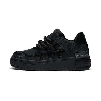 Black Warrior Chunky Sneakers