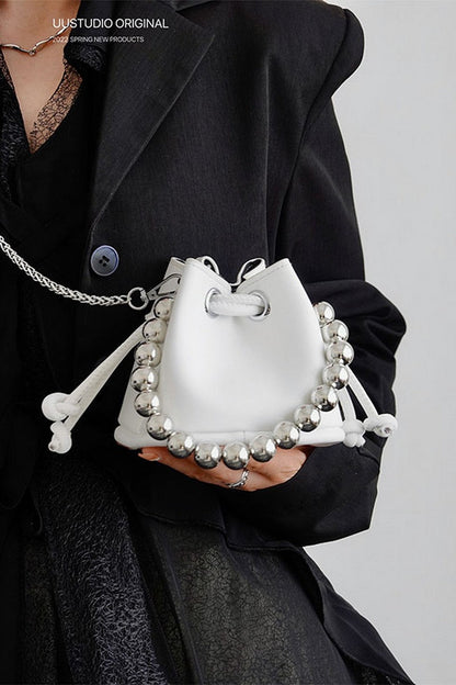 Chain Mini Bucket Bag