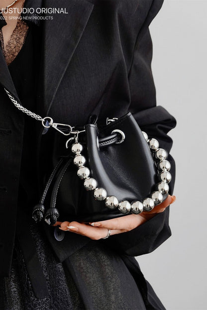 Chain Mini Bucket Bag