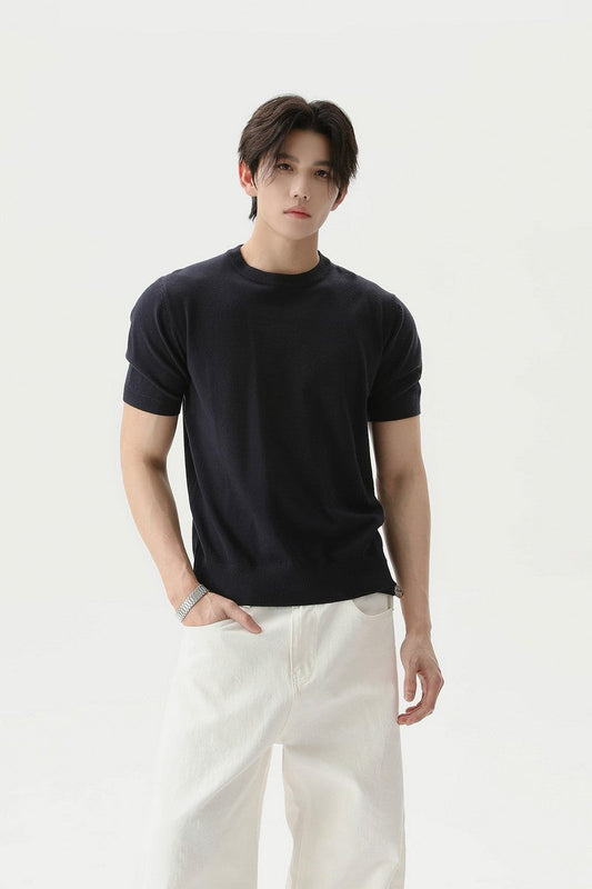 Vintage Knit Crewneck Tee