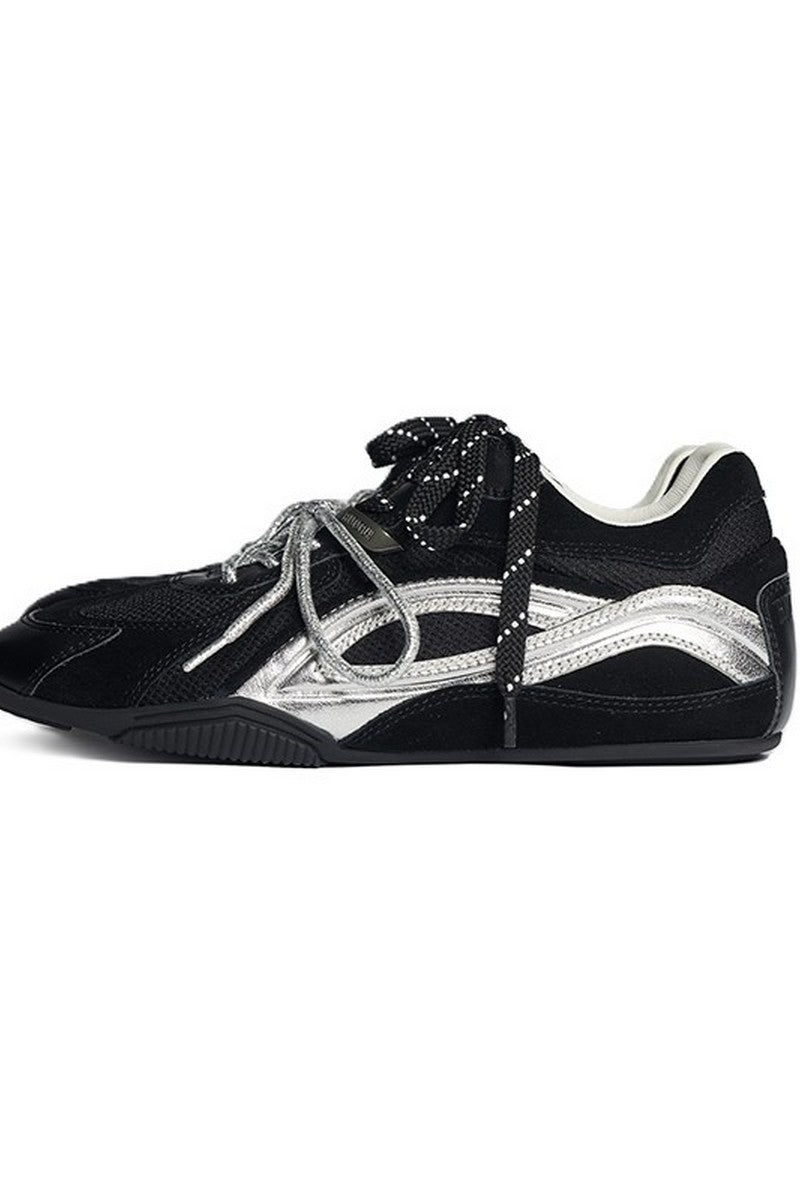 Racing Style Trainer Sneakers