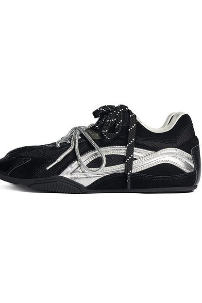 Racing Style Trainer Sneakers