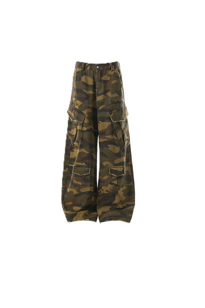 Camo Pocket Cargo Pants