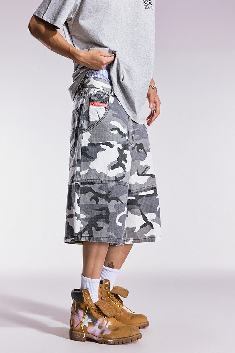 Camo Cargo Shorts