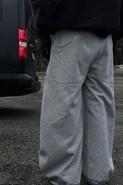 Relaxed Fit Deconstructed Sweatpants
