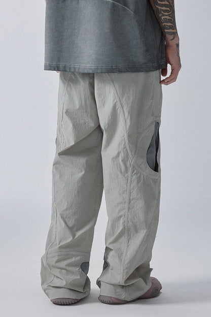 Color Block Cargo Pants