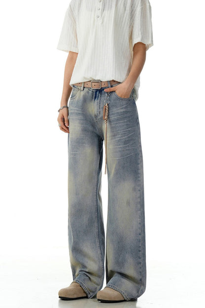 Haze Blue Whisker Jeans
