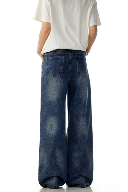 Blue Distressed Jeans
