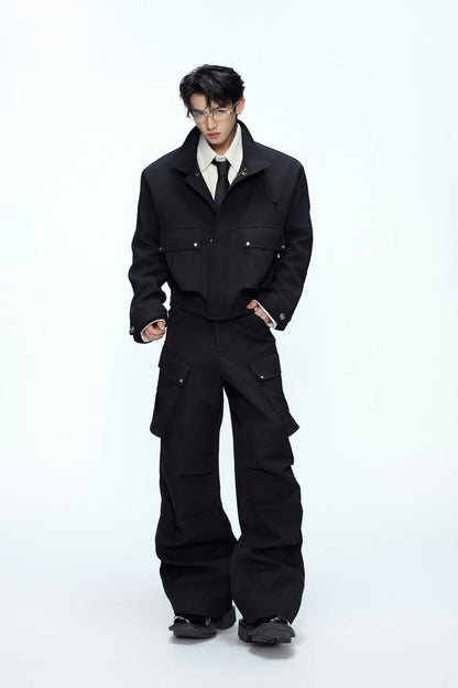 Deconstructed Utility Cargo Pants