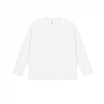 Heavyweight Cotton Basic Long Sleeve T-Shirt