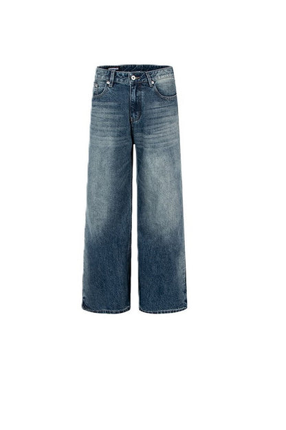 Blue Washed Cleanfit Jeans