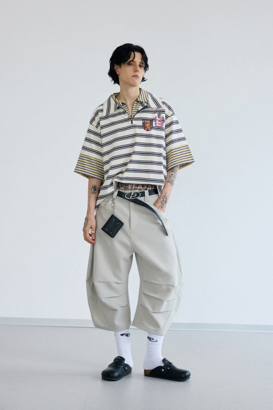 Deconstructed Wrinkle-Free Capris