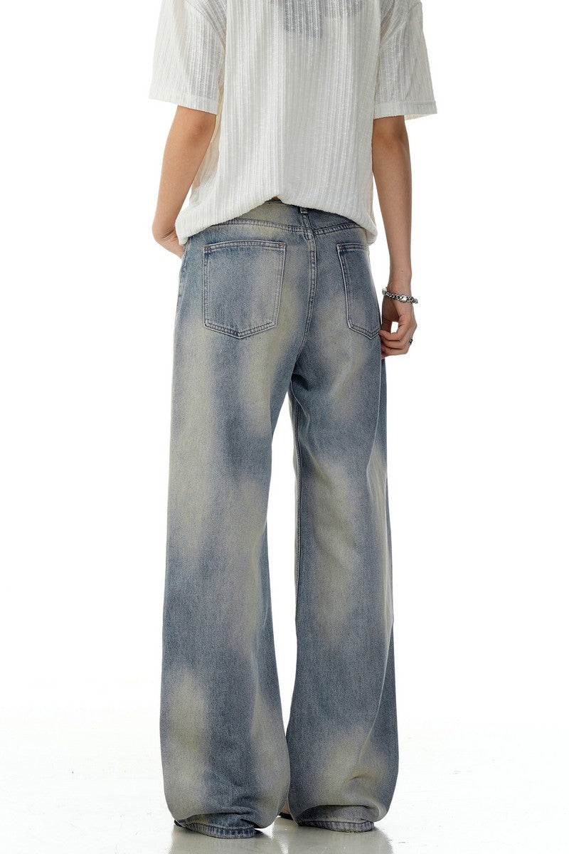 Haze Blue Whisker Jeans