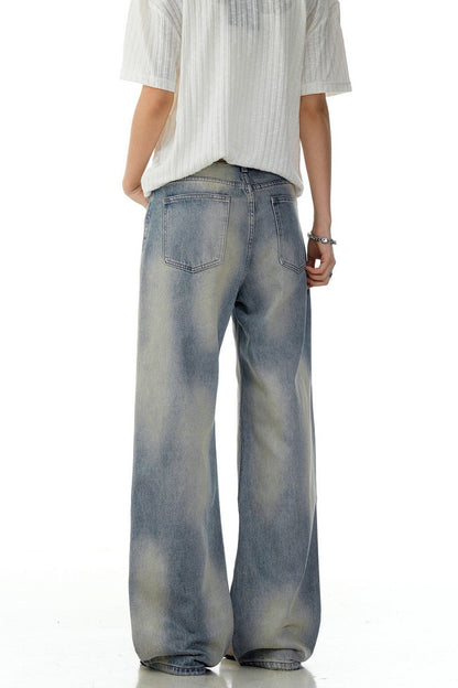 Haze Blue Whisker Jeans