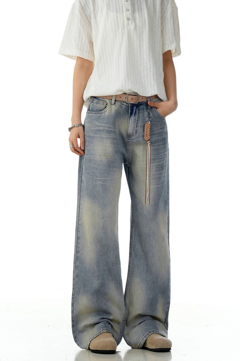 Haze Blue Whisker Jeans