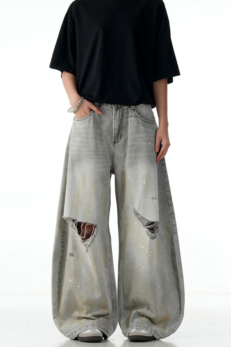 Paint Splatter Blade Jeans