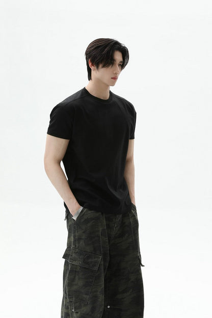 Tencel Boxy Fit Short Sleeve Tee