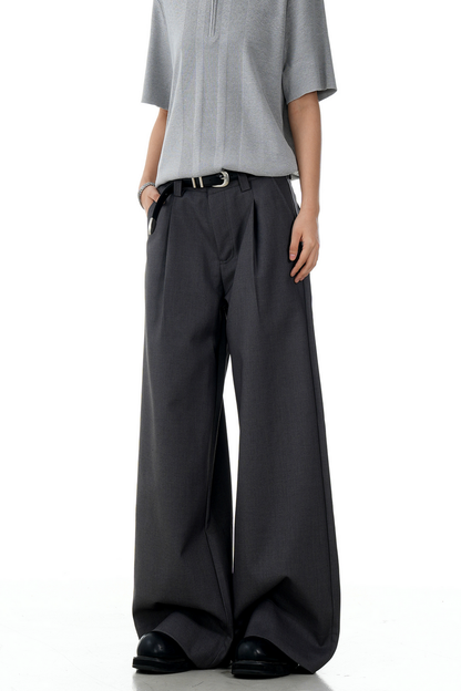 Straight Casual Trousers