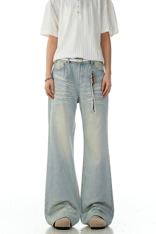 Blue Whisker Jeans