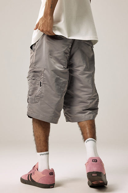 Multi Pocket Cargo Shorts