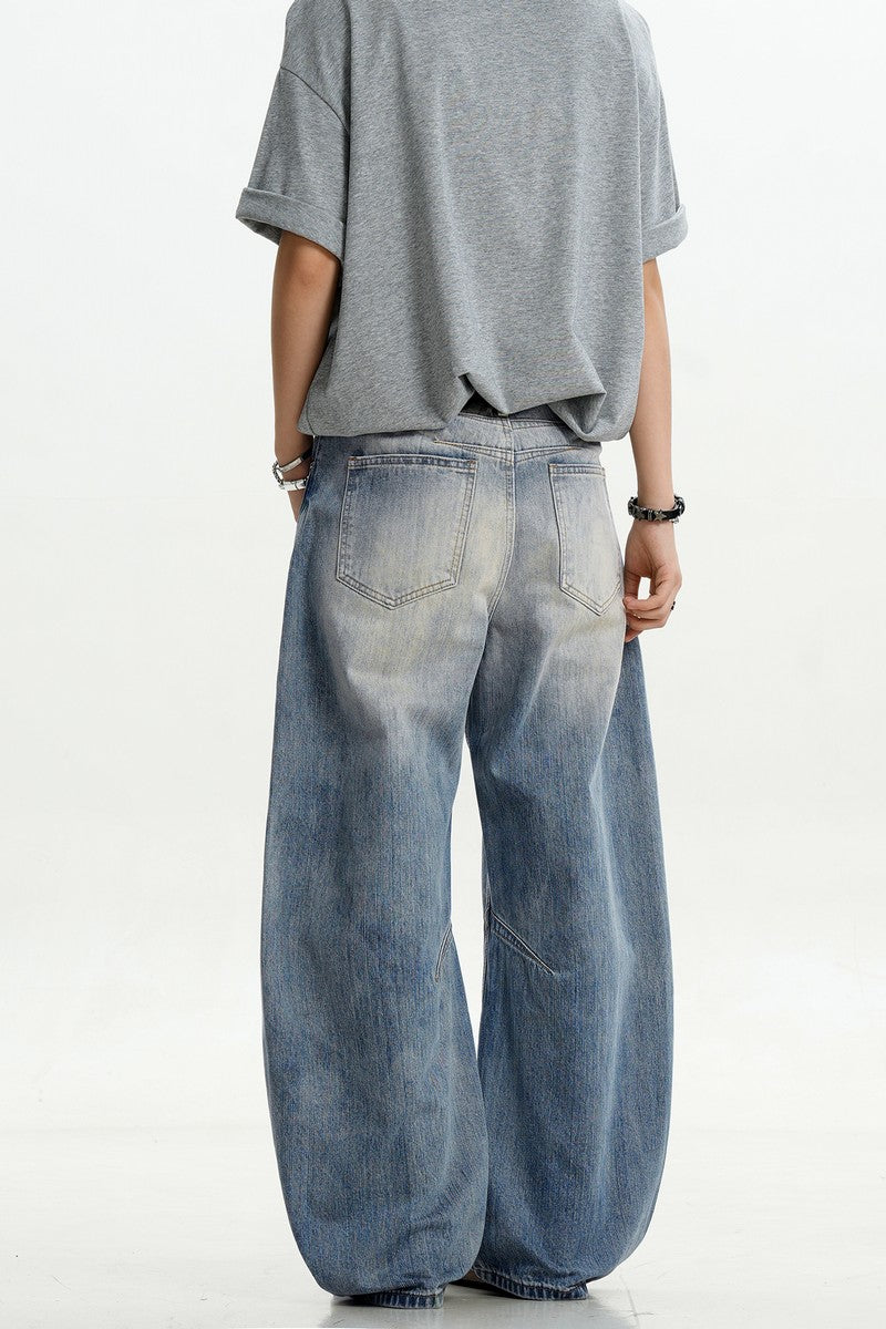 Light Blue Textured Scythe Jeans