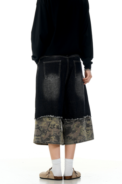Camo Patch Jorts