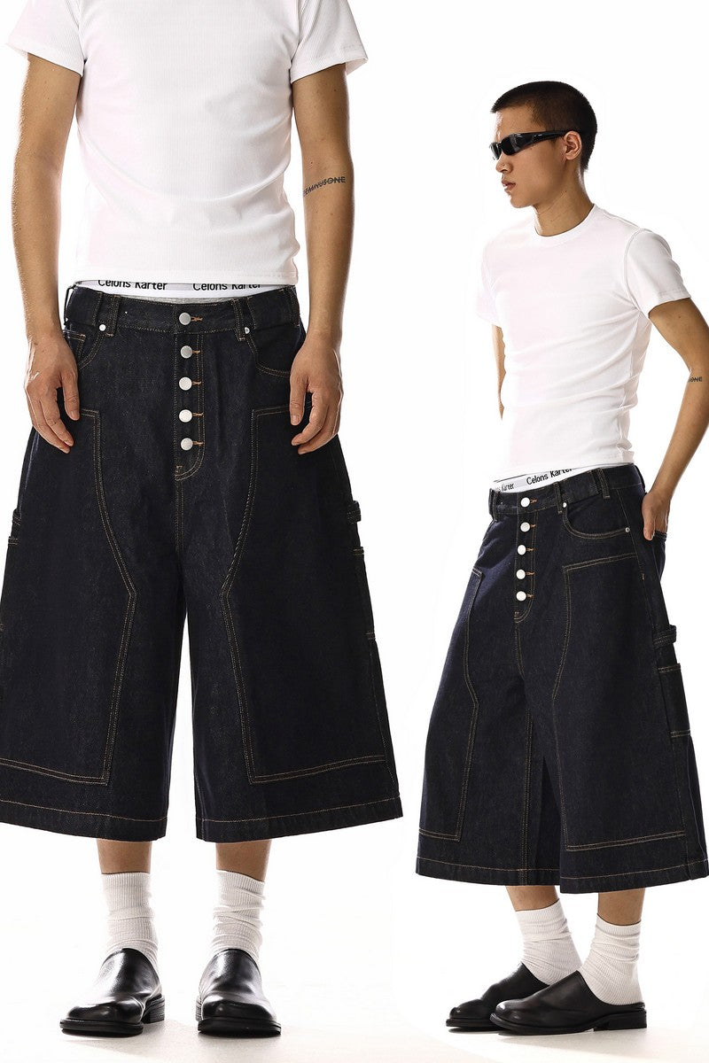 Vintage Washed Carpenter Shorts