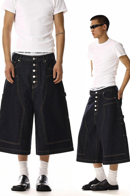 Vintage Washed Carpenter Shorts