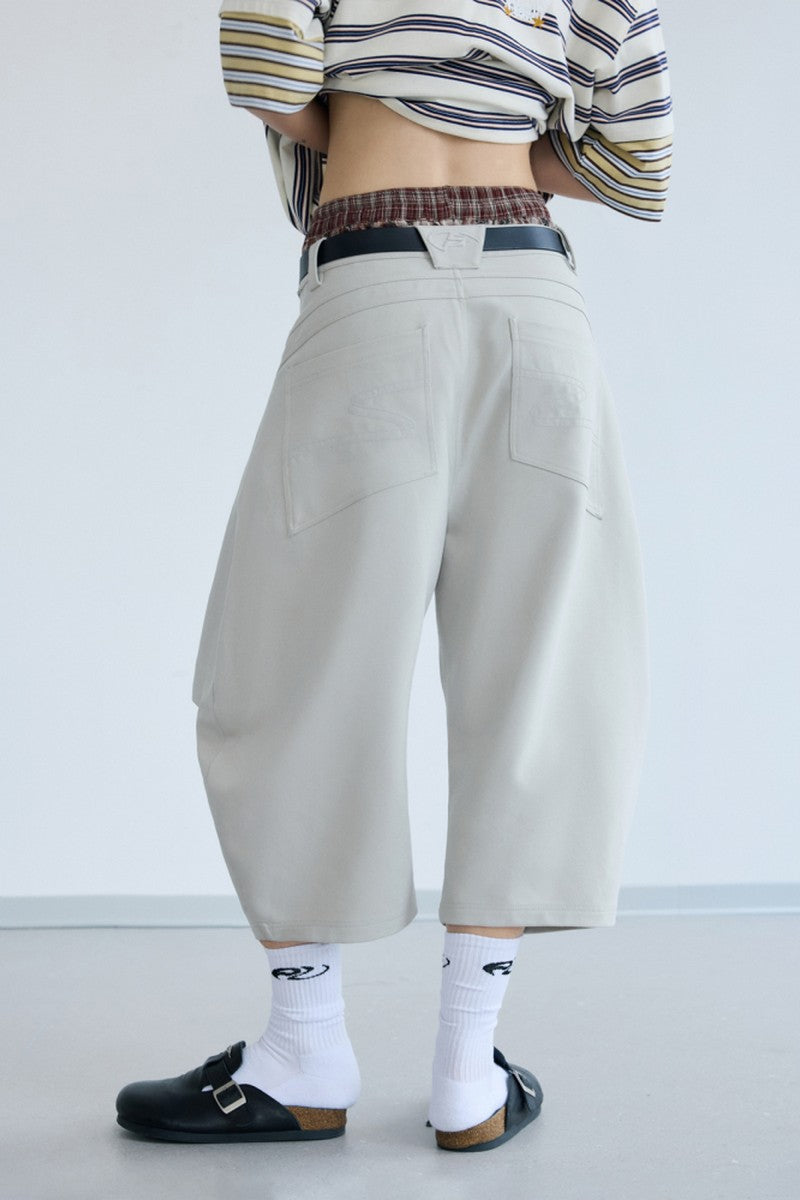 Deconstructed Wrinkle-Free Capris