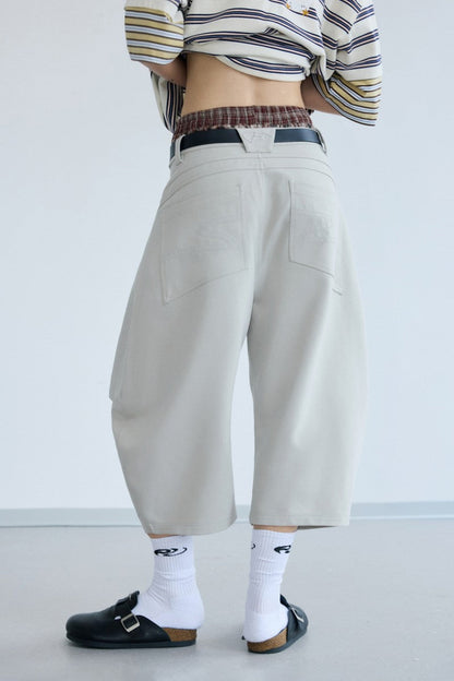 Deconstructed Wrinkle-Free Capris