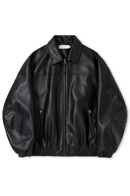 Vintage Oversized Leather Jacket
