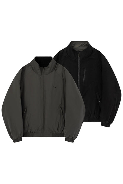 Reversible Fleece Utility Jacket