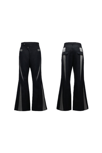 Colorblock Deconstructed Trousers