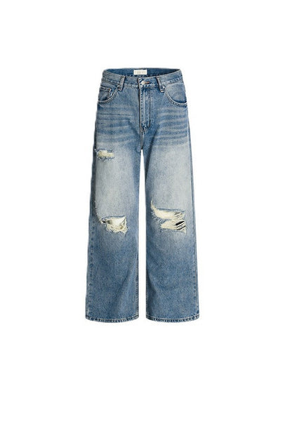 Washed Blue Vintage Jeans