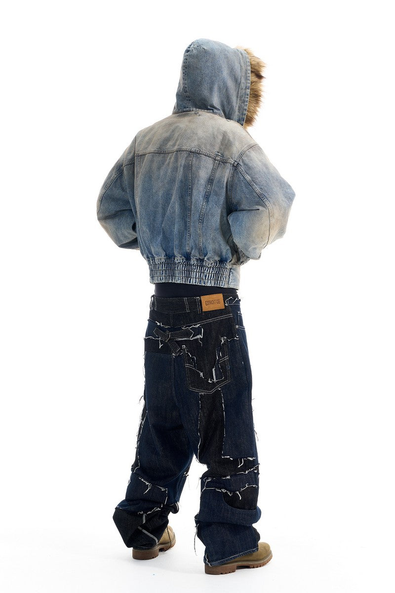 Raw Edge Remake Jeans