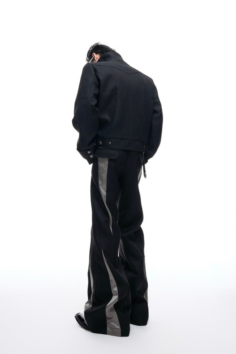 Colorblock Deconstructed Trousers