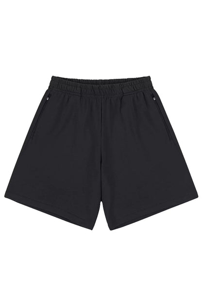 Zipper Pocket Casual Shorts