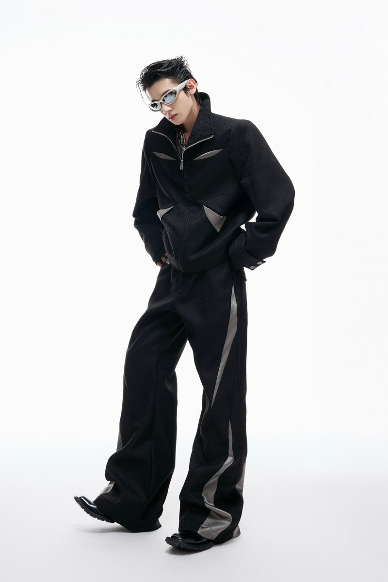 Colorblock Deconstructed Jacket