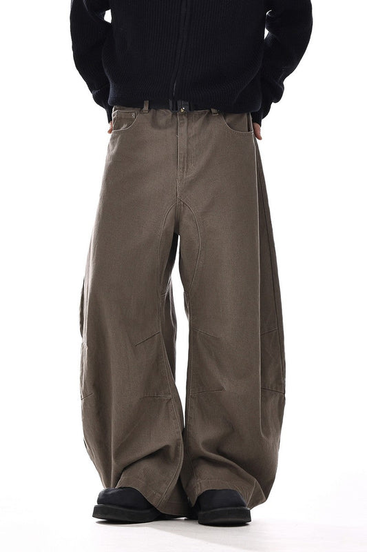 Vintage Loose Blade Deconstructed Jeans