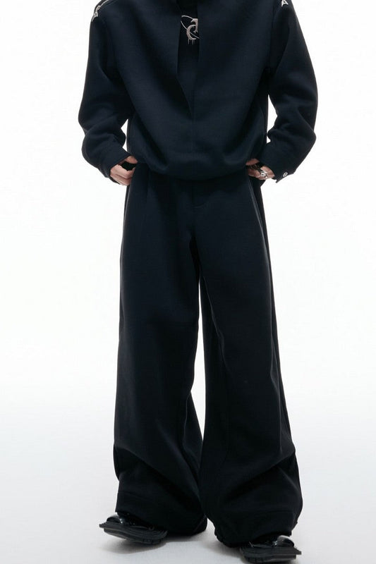 Layered Loose Trackpants