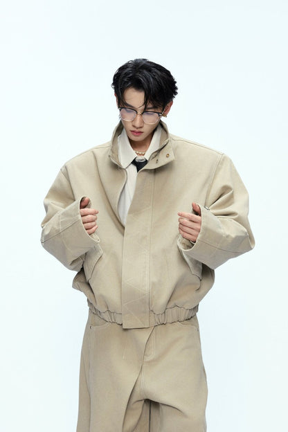 Washed Harrington Jacket