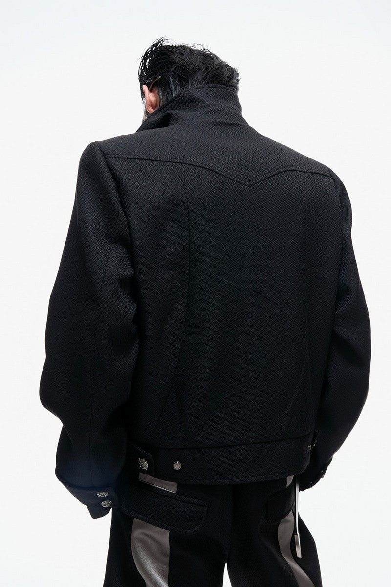 Colorblock Deconstructed Jacket