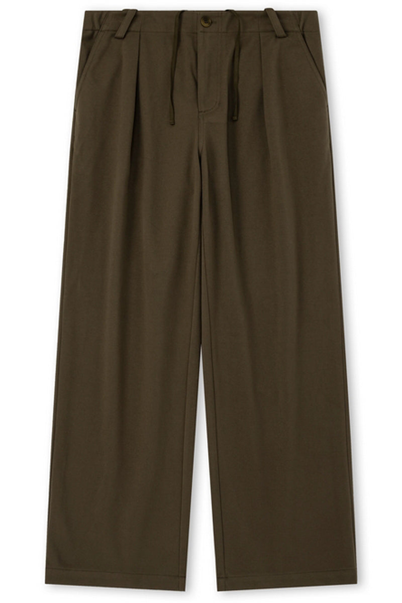 Fleece-Lined Drawstring Trousers