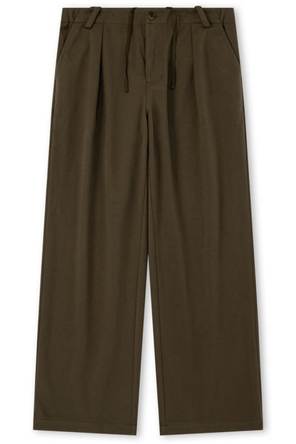 Fleece-Lined Drawstring Trousers