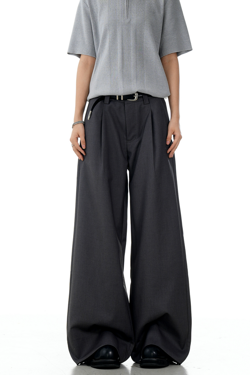 Straight Casual Trousers