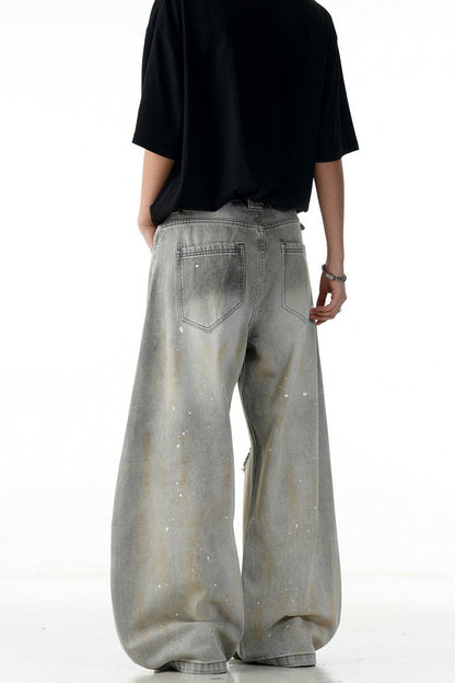 Paint Splatter Blade Jeans