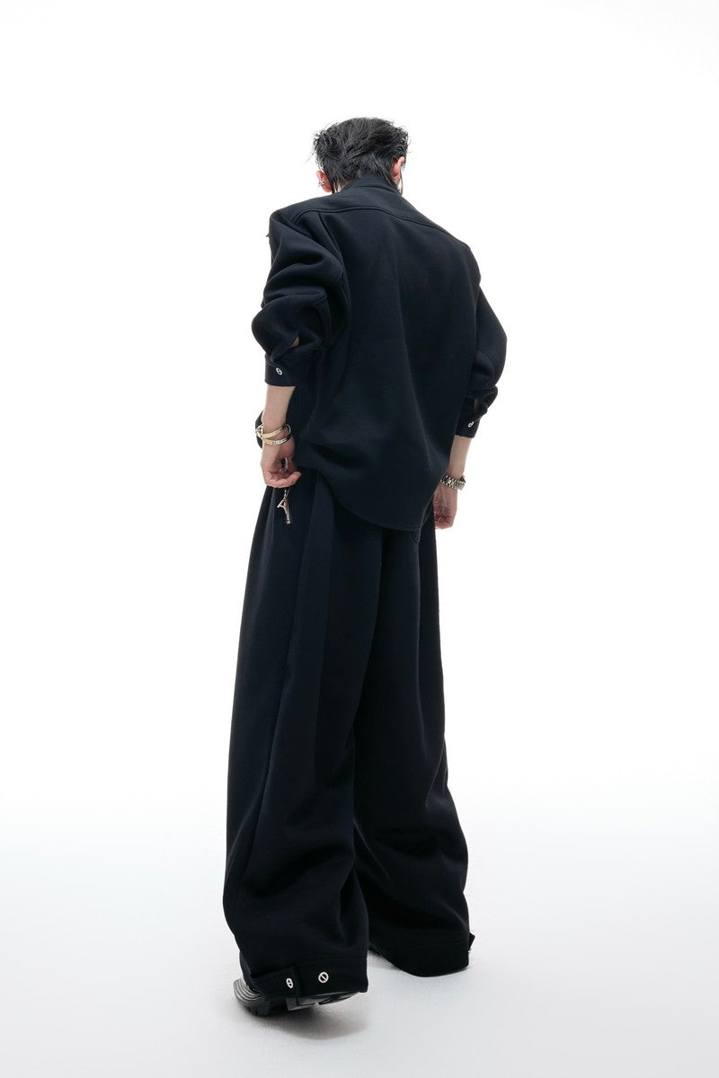 Layered Loose Trackpants