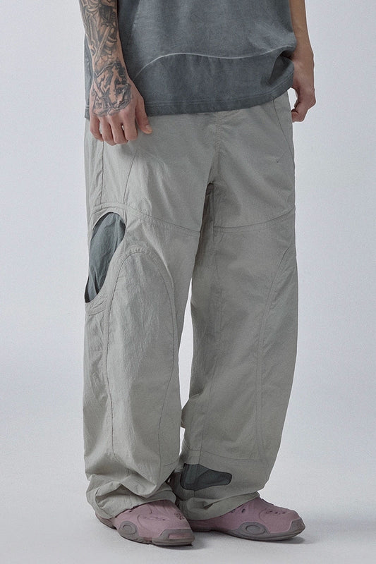 Color Block Cargo Pants