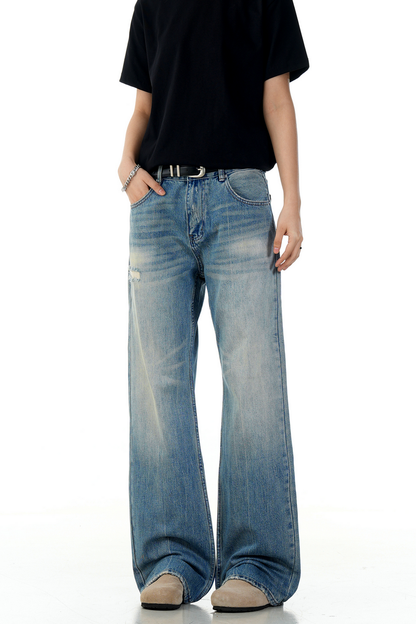 Whisker Ripped Jeans
